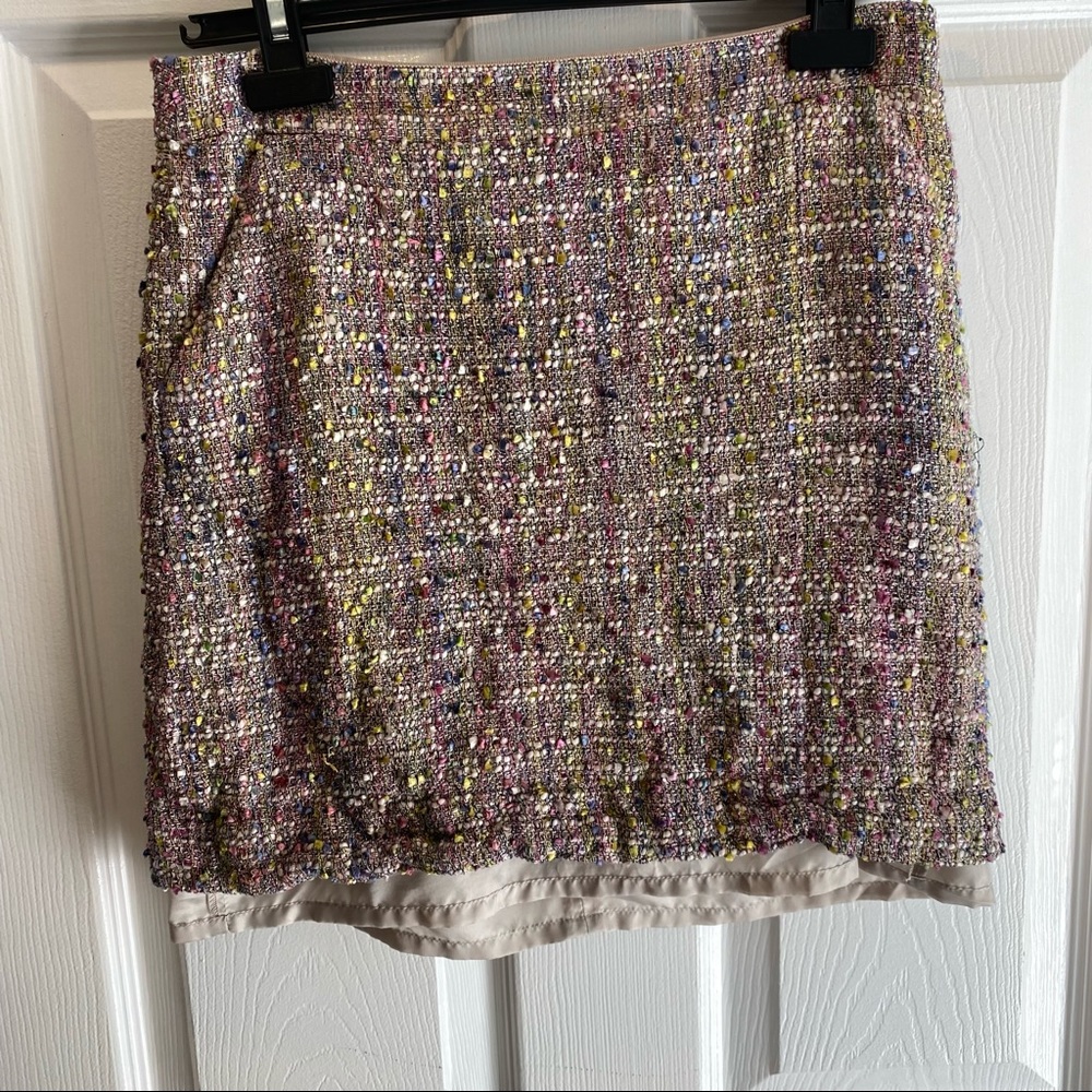 J Crew Size 4 Skirt Multicolor Colorful